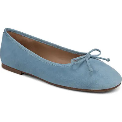 Sam Edelman Alie Ballet Flat in Amber Gold at Nordstrom, Size 8 | Nordstrom