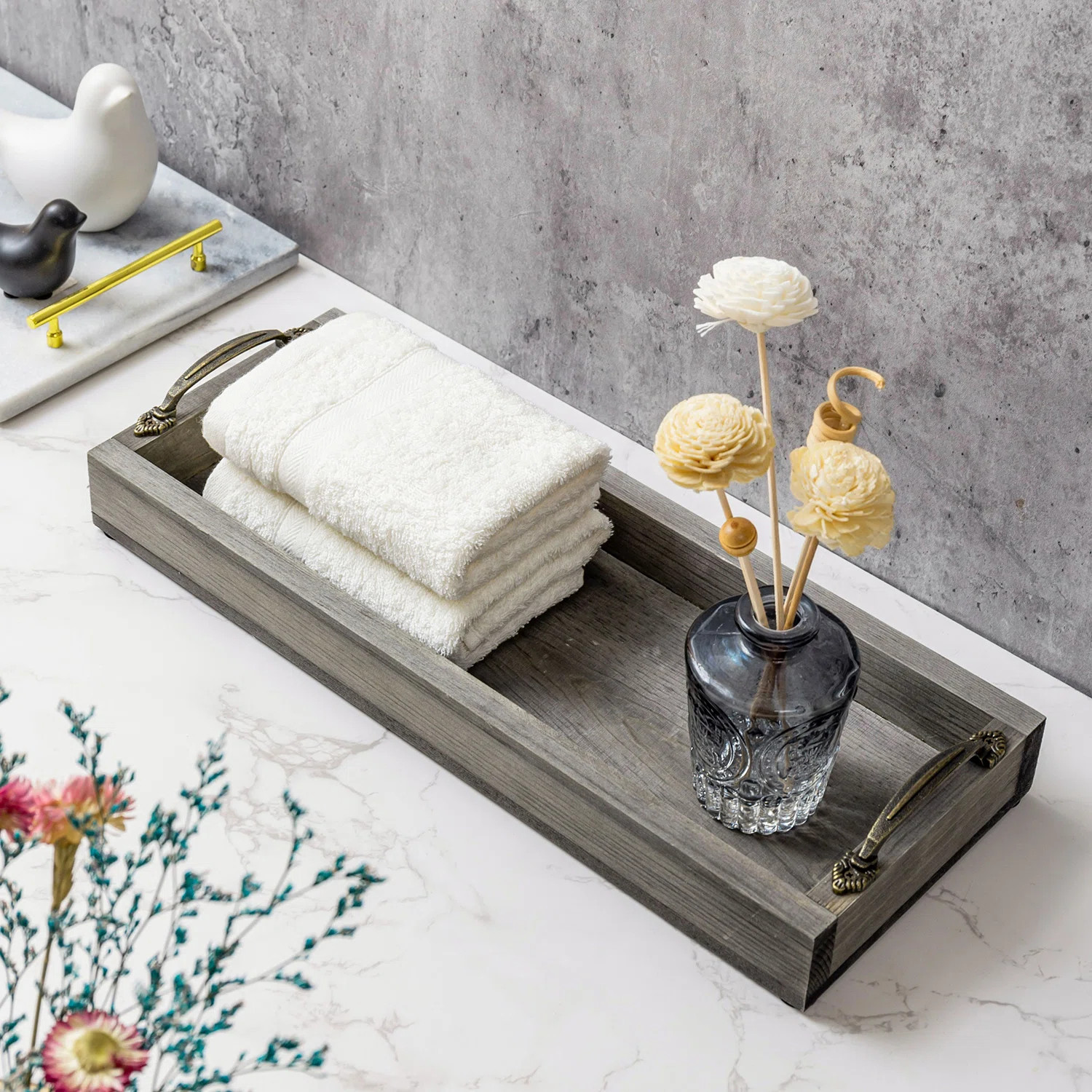 Jazaya Bathroom Tray | Wayfair North America