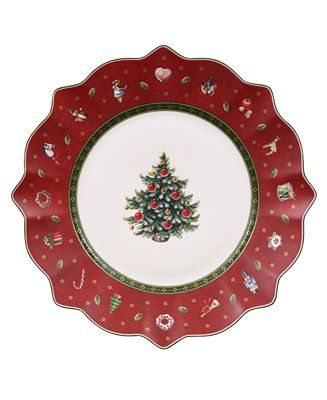 Villeroy & Boch Toy's Delight Red Salad Plate & Reviews - Fine China - Macy's | Macys (US)