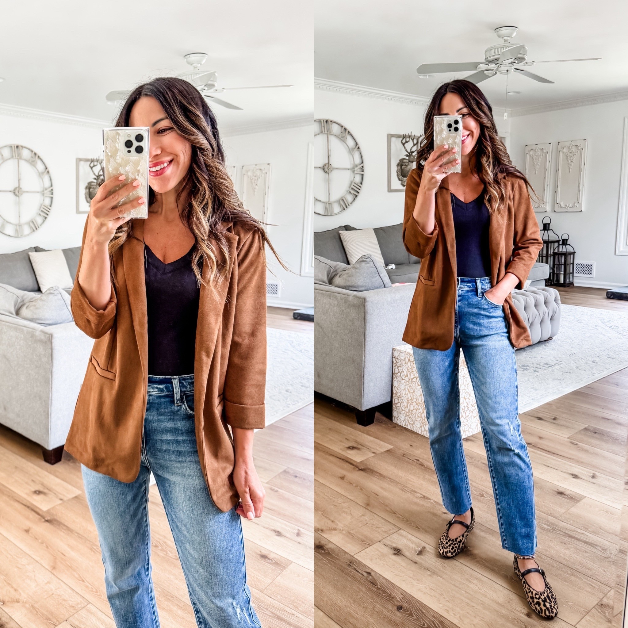 Suede blazer XS. Tank XS. Jeans 25 short. Maurices, Maurice’s 

#LTKPetite #LTKFindsUnder50 #LTKSaleAlert