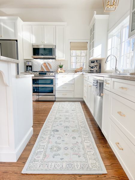 Absolutely love my kitchen runner, which is available in standard sizes as well! It's very well priced (currently a 10% off clippable coupon!), AND it's washable!! I always get questions about my woven shades, which are the Capri Ivory color! 
-
Amazon Kitchen runner, woven blinds, woven shades, kitchen decor, home decor, coastal kitchen, coastal styling, coastal home deco, Amazon runner rug, Amazon kitchen rug, Amazon coastal rug, affordable rug, washable rug, coffee maker, cuisinart coffee maker, glass soap dispensers, Amazon reusable soap dispensers, home, kitchen, neutral home, neutral kitchen, storage bag organizer, wooden organizer, bamboo expandable drawer organizer, antique brass cabinet pulls, beach house style, beach home, coastal style, Amazon rugs, Blue Amazon rugs, washable amazon rugs, turkish rugs, blue and white runners, coastal Amazon decor, beach house rugs, beach house kitchen, rugs on sale

#LTKSaleAlert #LTKFindsUnder100 #LTKHome