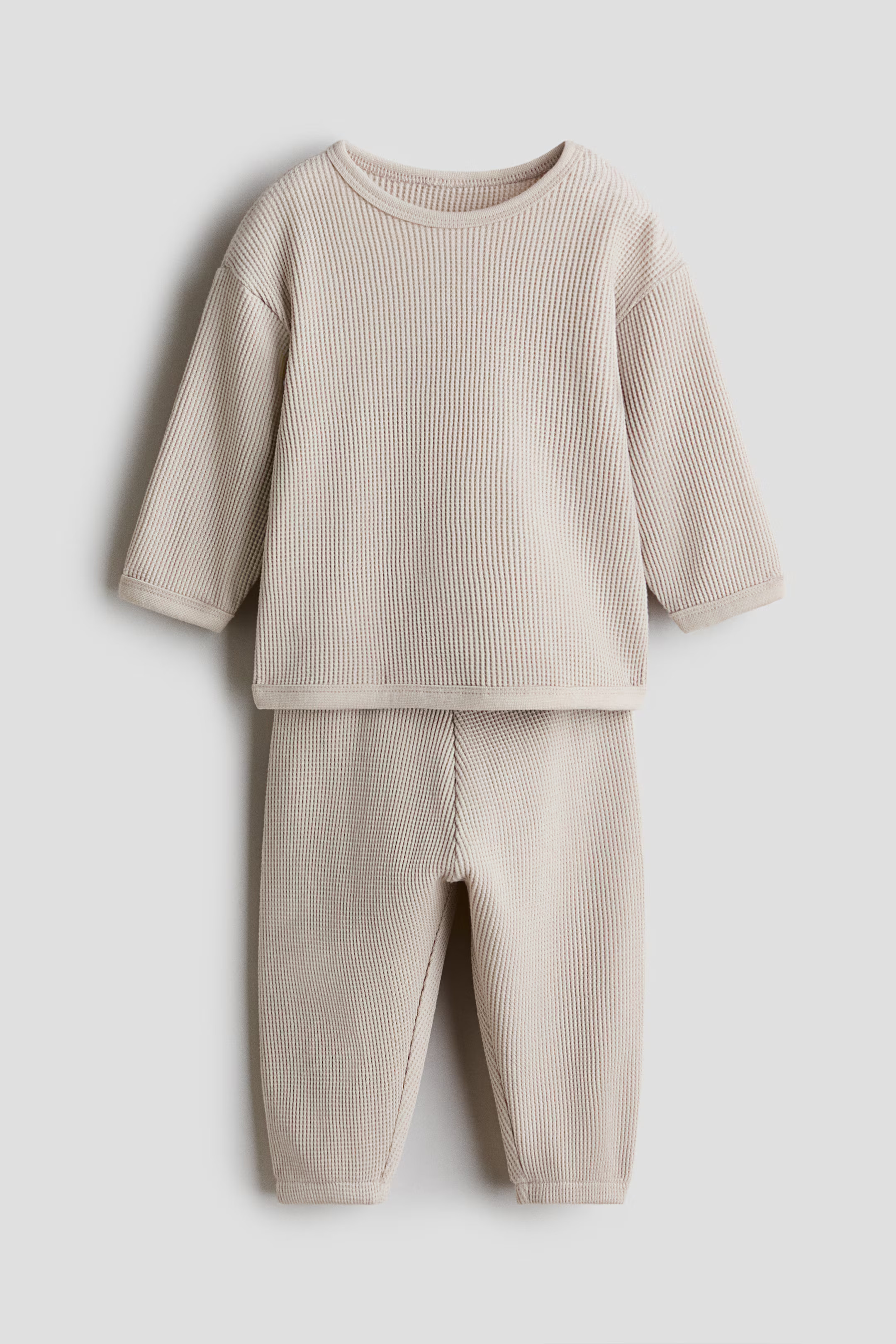 2-Piece Waffled Cotton Set | H&M (US + CA)