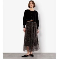 Women's Brown Leopard Tulle Skirt Apricot New Look | New Look (UK)