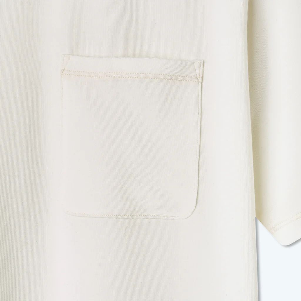 The Softest Tencel Short Sleeve Pocket T-Shirt - White Sand | SummerSalt