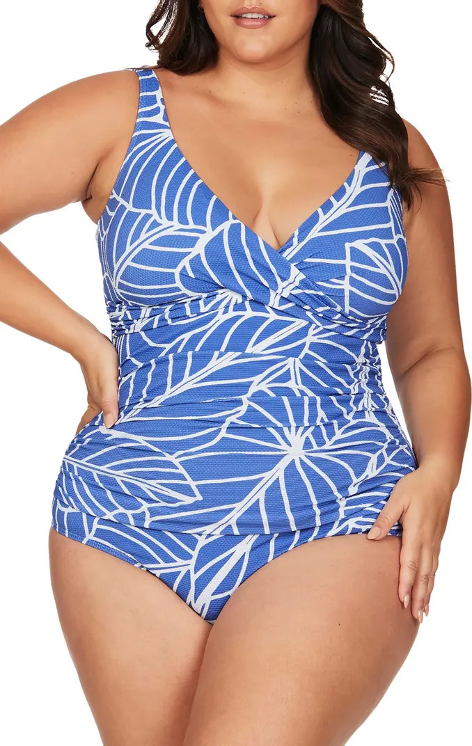 Artesands Delacroix Cross Front D-Cup & Up One-Piece Swimsuit | Nordstrom | Nordstrom