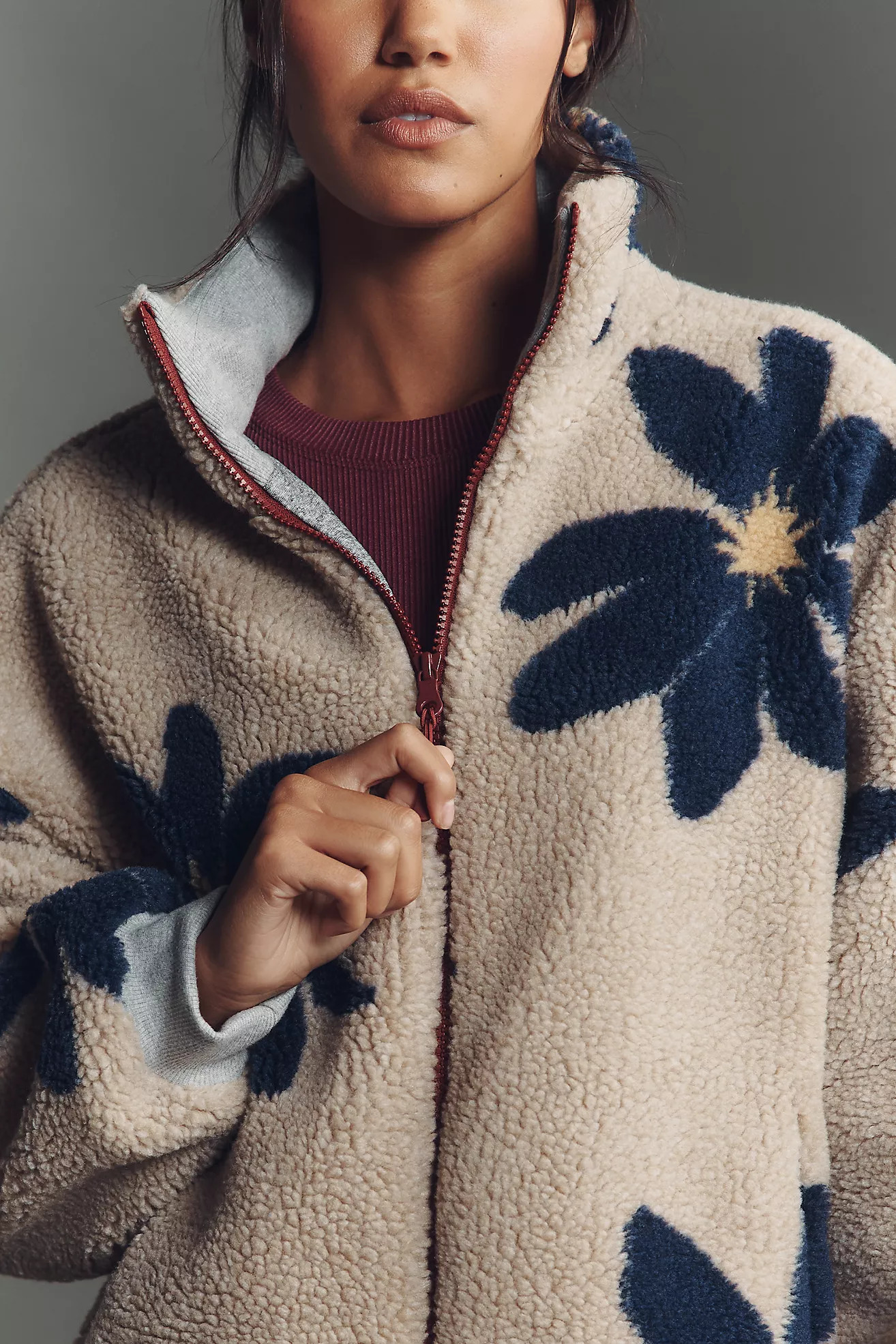 Daily Practice Offshore Sherpa Fleece Jacket | Anthropologie (US)