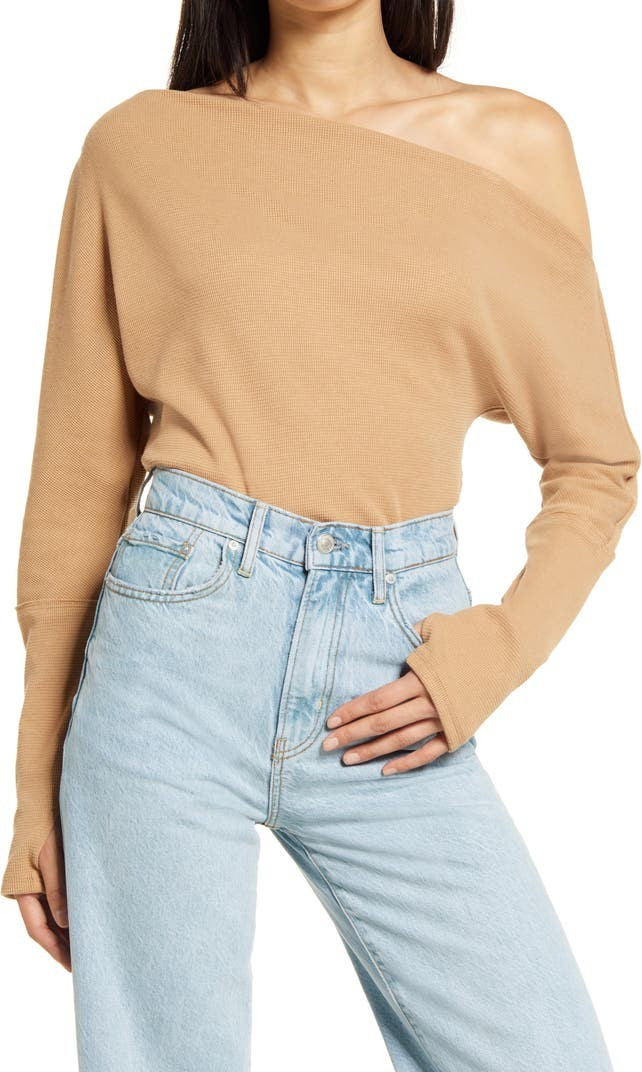 Fuji Off the Shoulder Thermal Top | Nordstrom