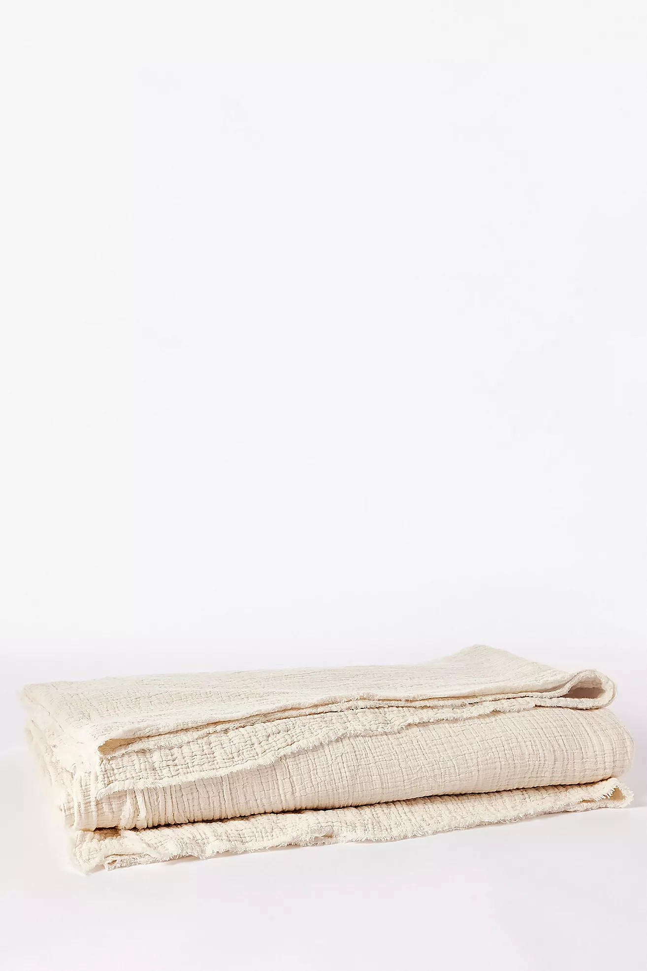Coyuchi Topanga Organic Matelasse Blanket | Anthropologie (US)