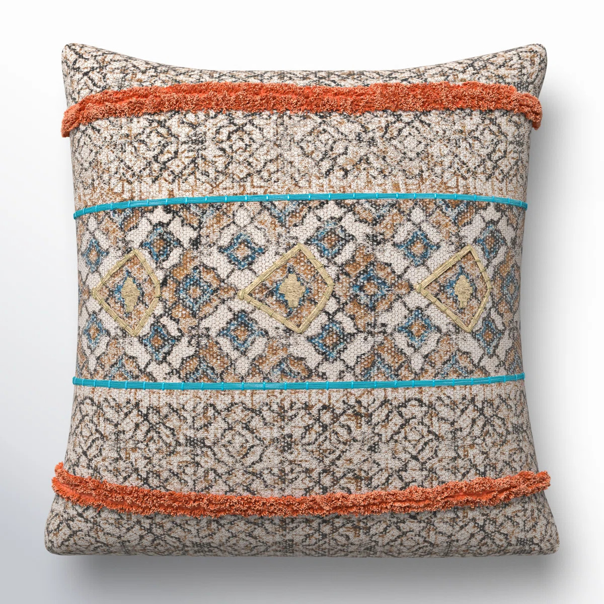 Moroccan Cotton Reversible Pillow Cover | Wayfair North America