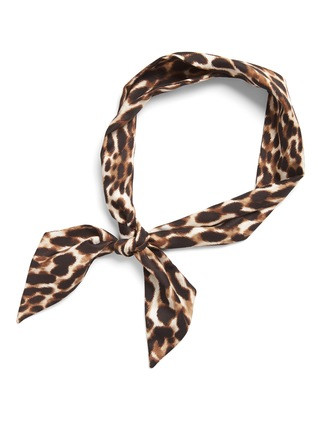 Leopard Skinny Scarf | Banana Republic US