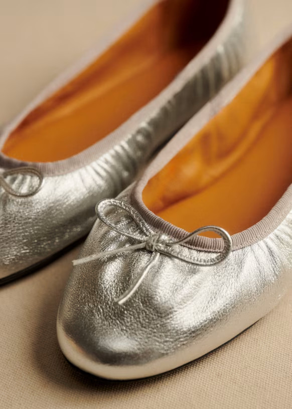 Agathe Low Ballerinas | Sezane Paris - US