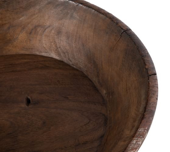 Found Reclaimed Wood Bowl | Pottery Barn (US)