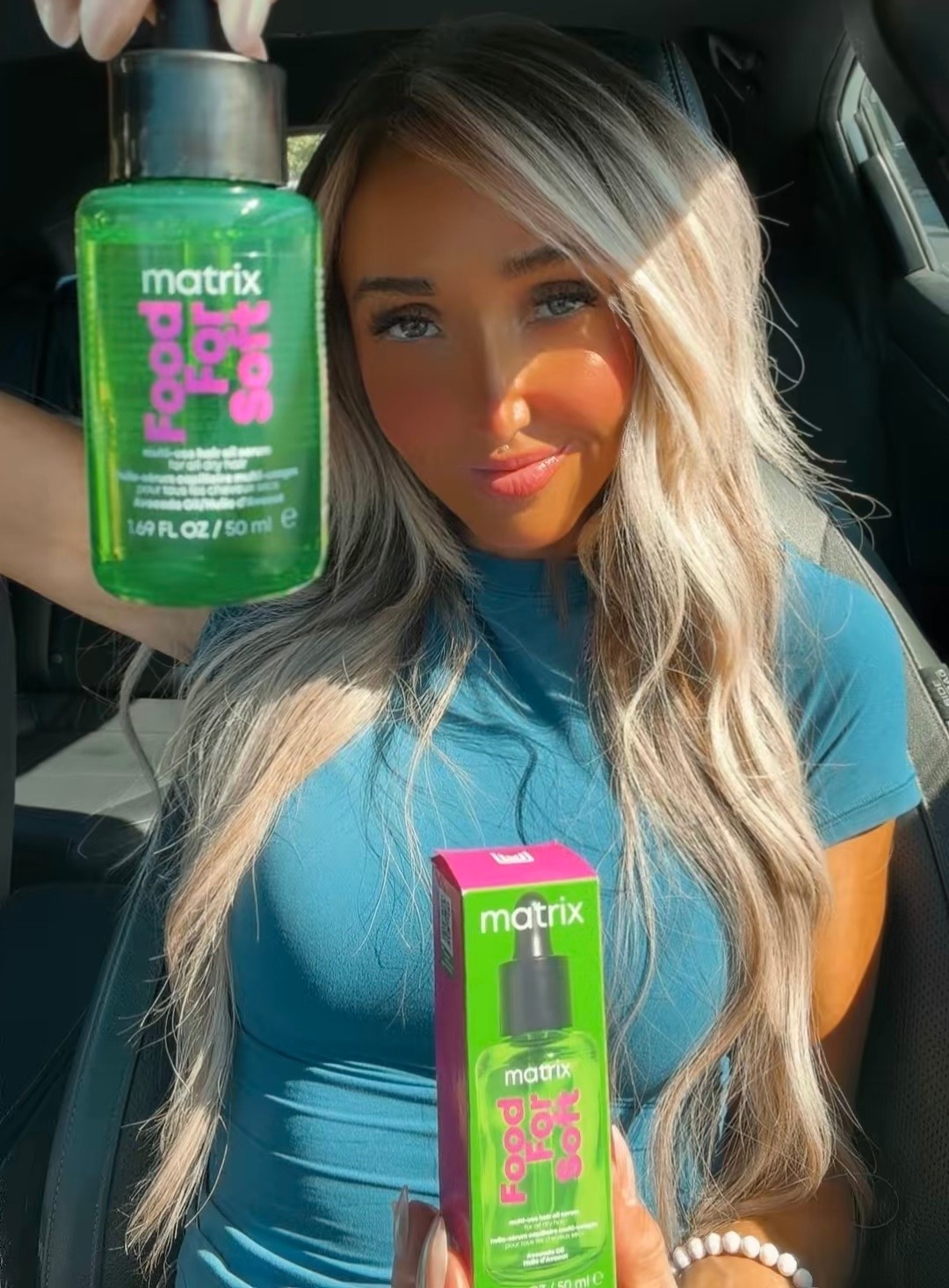 My professional hairstylist tip: Start with a few drops, work through your mid-lengths and ends, and add more as needed. Fine-haired girlies, remember LESS IS MORE! 💕

@matrix