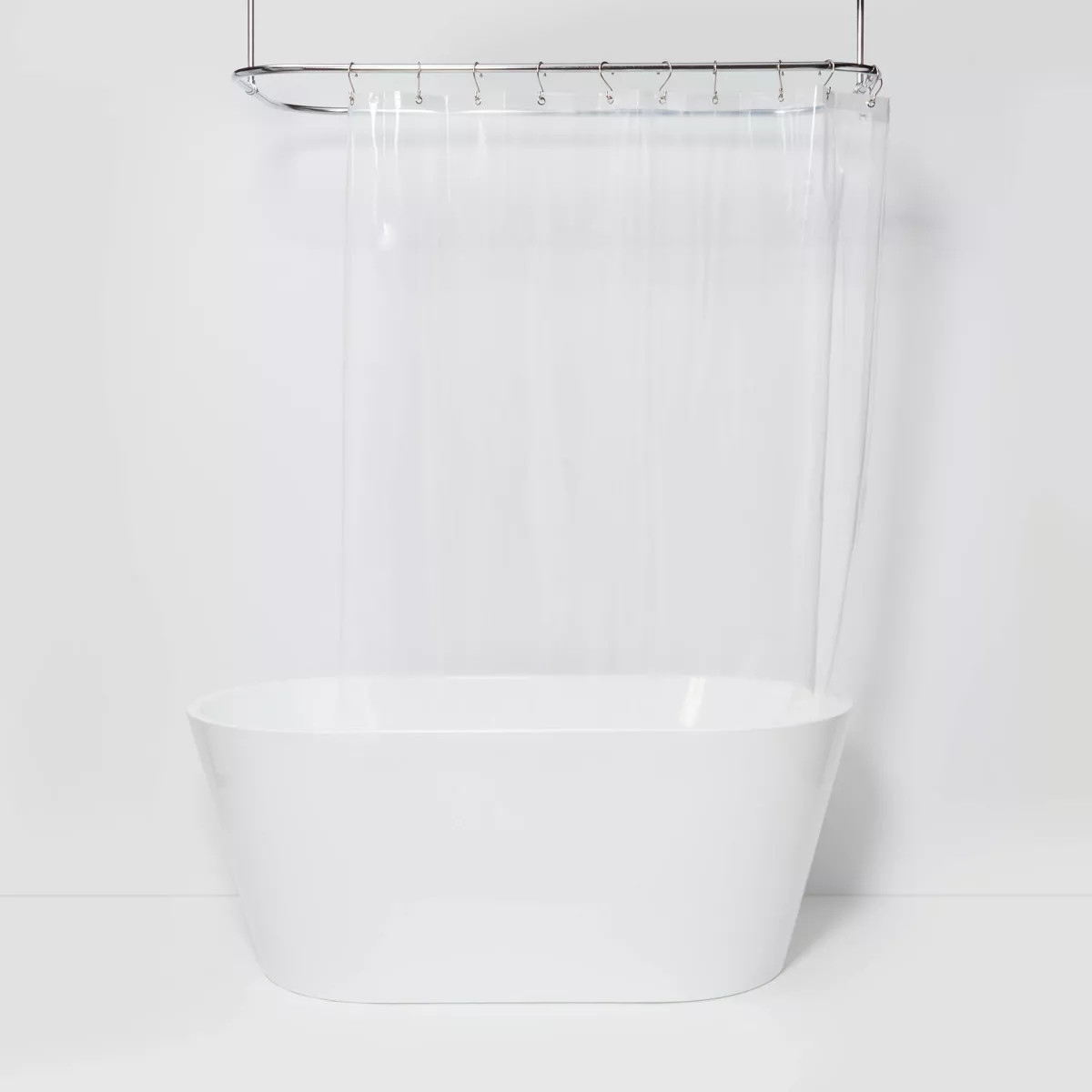 PEVA Medium Weight Shower Liner Clear - Made By Design™ | Target