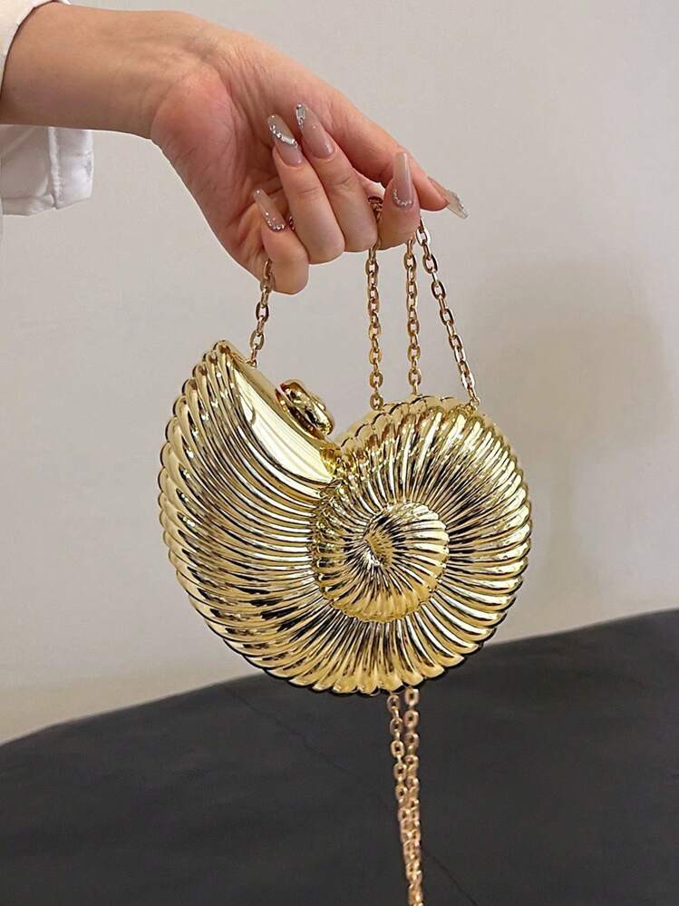 Conch Niche Design, Creative Acrylic Chain Bag, Women's Bag, Personalized Casual Trend, Single Sh... | SHEIN