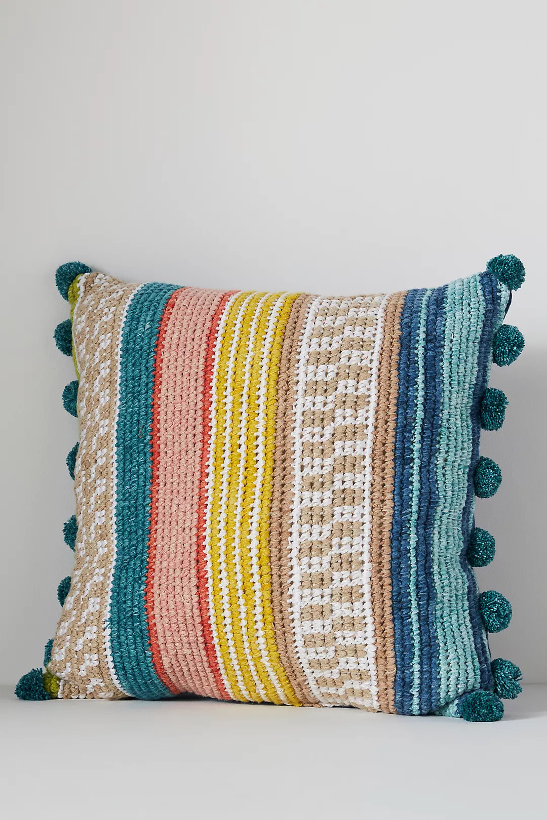 Woven Fabiana Indoor/Outdoor Pillow | Anthropologie (US)