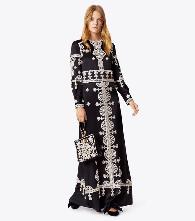 Tory Burch Sylvia Gown | Tory Burch US