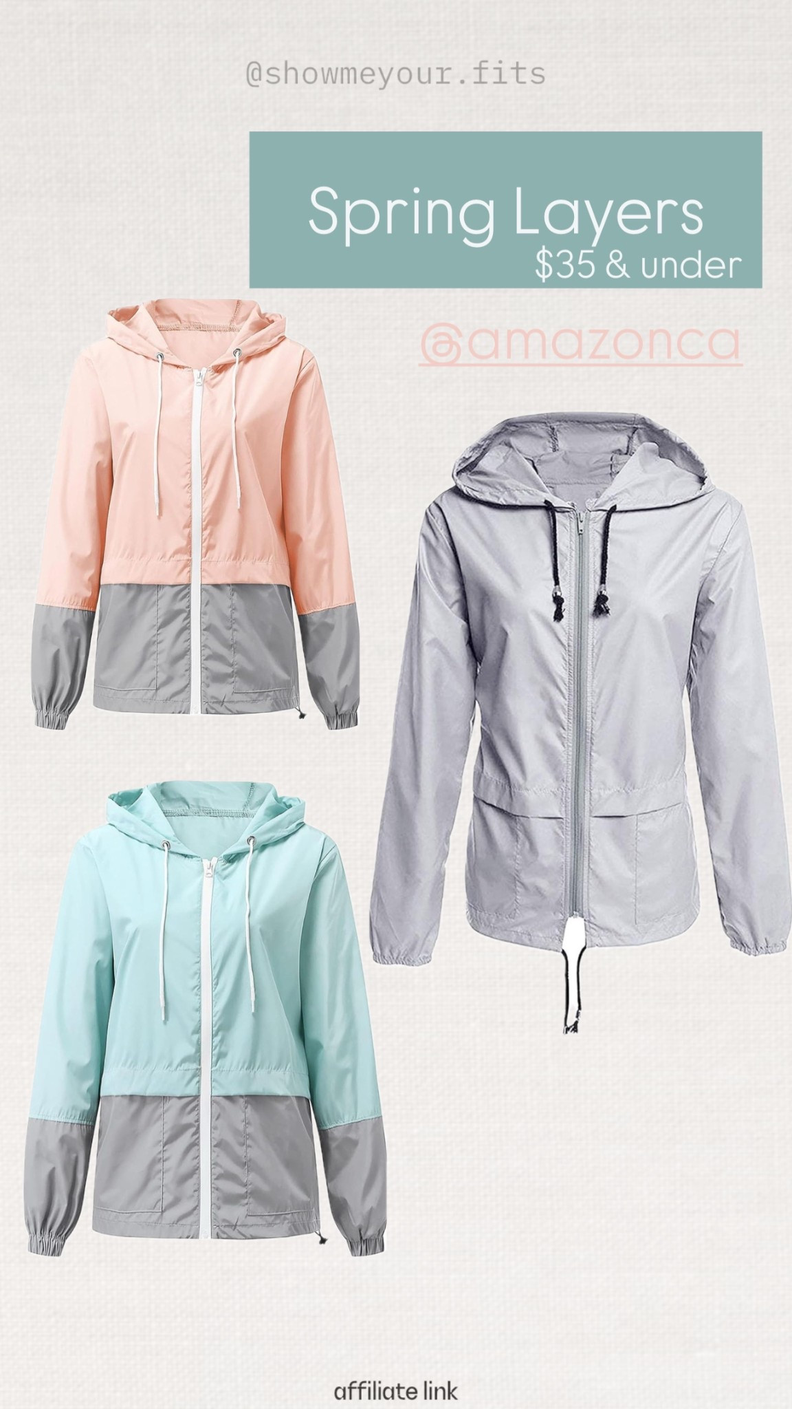 Spring layers: rainy season coats 🌂

#LTKspring #LTKsale #LTKcanada