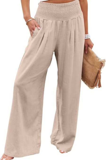 Love these linens pants for summer. Also come in other colors 

#LTKstyletip #LTKtravel #LTKSeasonal