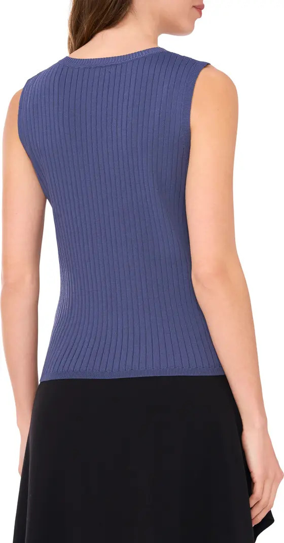 Halogen® Rib Sleeveless Sweater | Nordstrom | Nordstrom