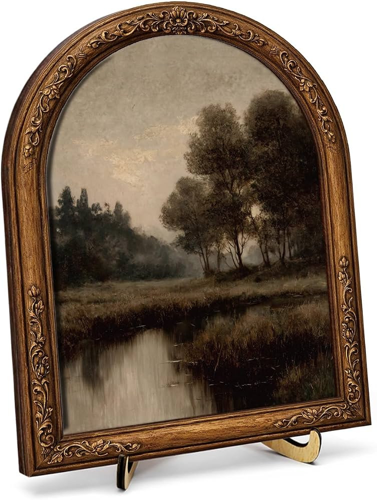 Vintage Landscape Wall Art Sign for Rustic Home Decor | Amazon (US)