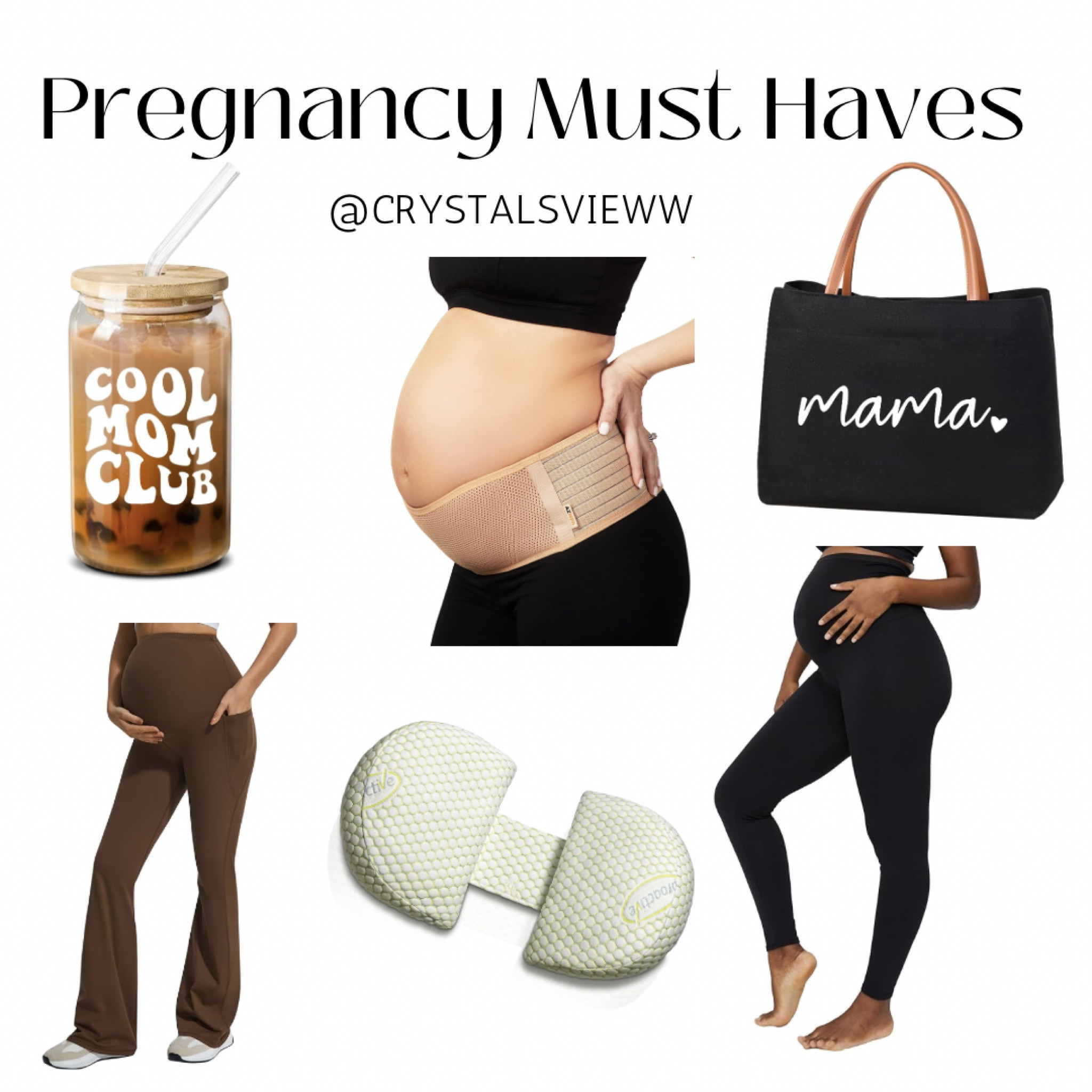 Pregnancy must haves 🤰🏻🤎

Pregnancy belt, pregnancy leggings, mama bag, mama coffee cup, pregnancy pillow 

#LTKbump #LTKbaby #LTKU