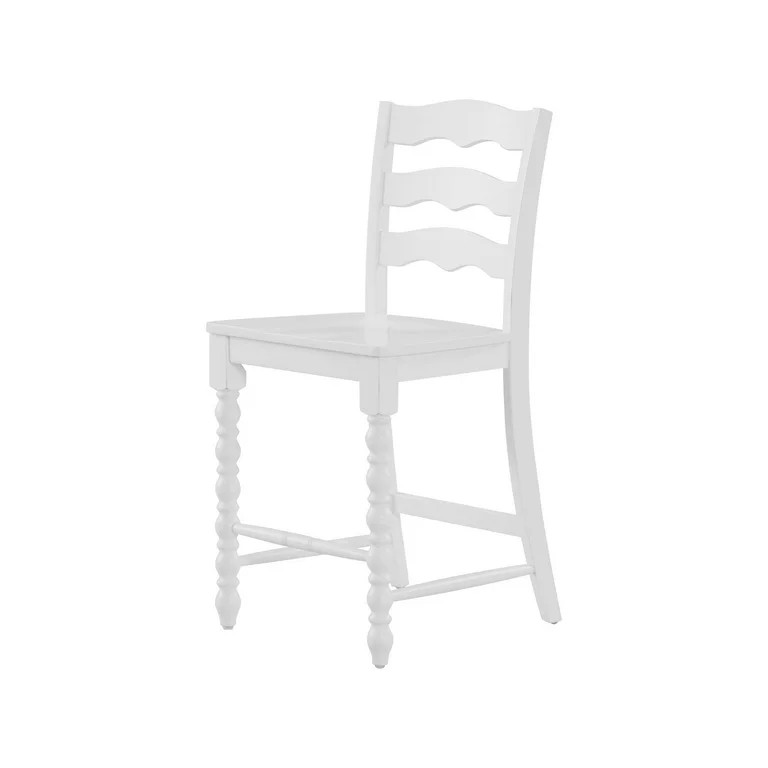 Pioneer Woman Harper Counter-height Wood Stools, 2 Pack, White | Walmart (US)