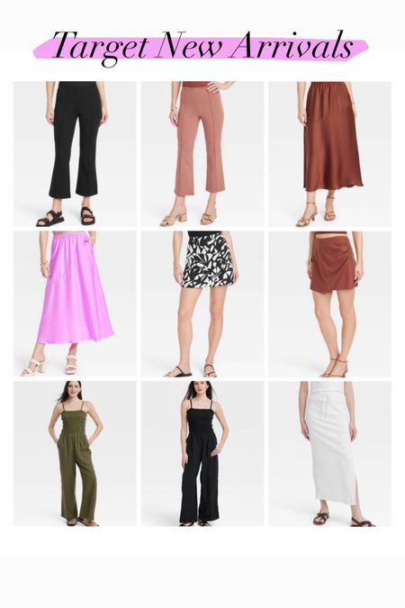 Target new arrivals 
Bottoms 
Skirts
Jumpsuits 

#LTKSeasonal #LTKfindsunder50 #LTKstyletip