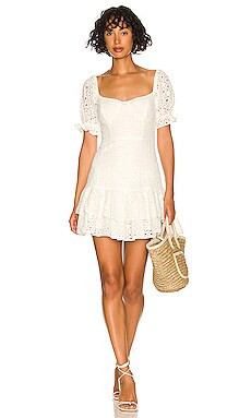 ASTR the Label Roseville Dress in White from Revolve.com | Revolve Clothing (Global)