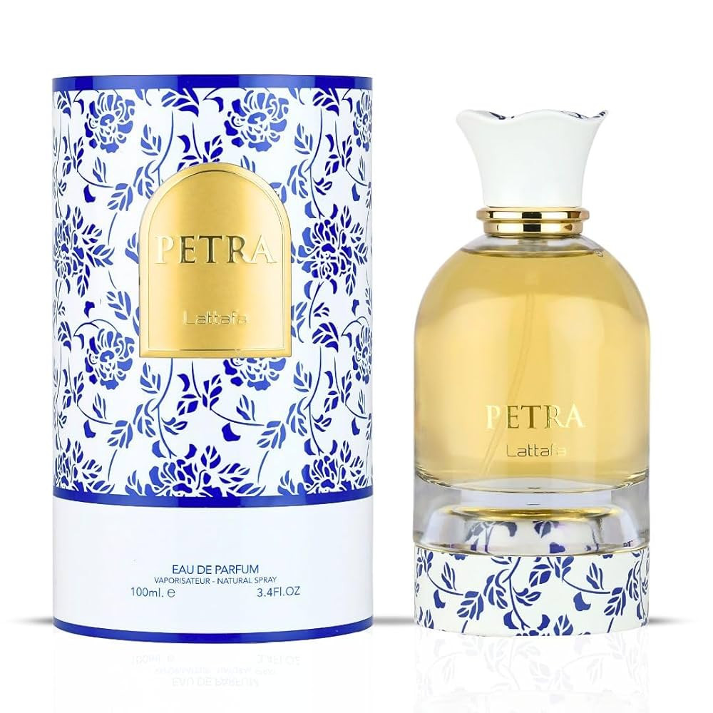 Lattafa Petra Eau de Parfum Spray for Women - 100ml (3.4 Oz) | Tropical, Floral, Fruity & Sweet F... | Amazon (US)