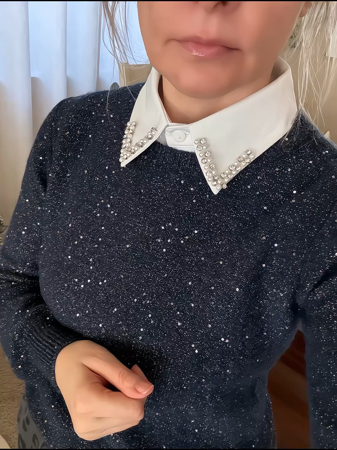 Fake, detachable collar to elevate any sweater. Cute for the holiday to add a little sparkle. Some of them arrive before Christmas. Last day to order from Amazon if you have Prime is Dec. 23.



Amazon stocking stuffers, e.l.f cosmetics, gifts for her, gifts for girls, gifts for teen girls, 






Fake collar, false collar, amazon finds, nye party, rhinestone collar, Nye outfits, NYE outfits, New Year’s Eve outfits, neckwear, detachable shirt collar, lapel blouse top, Amazon last minute gifts, last minute gifting 

#LTKGiftGuide #LTKStyleTip #LTKHoliday #LTKWedding #LTKParties #LTKFindsUnder50 #LTKSeasonal #LTKWorkwear