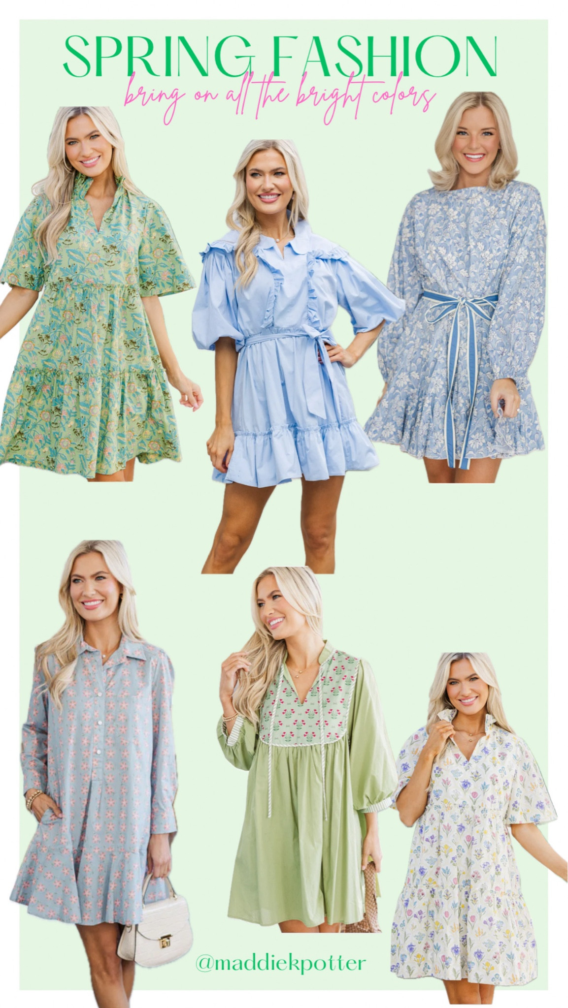 spring dress options 🌼🩵

#LTKFindsUnder100 #LTKSeasonal #LTKStyleTip