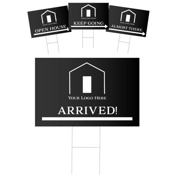 Open House Directional Sign Pack Realtor Signs Real Estate - Etsy | Etsy (US)