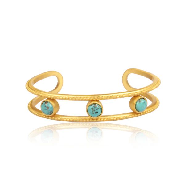 Turquoise Studded Bracelet | Christina Greene 