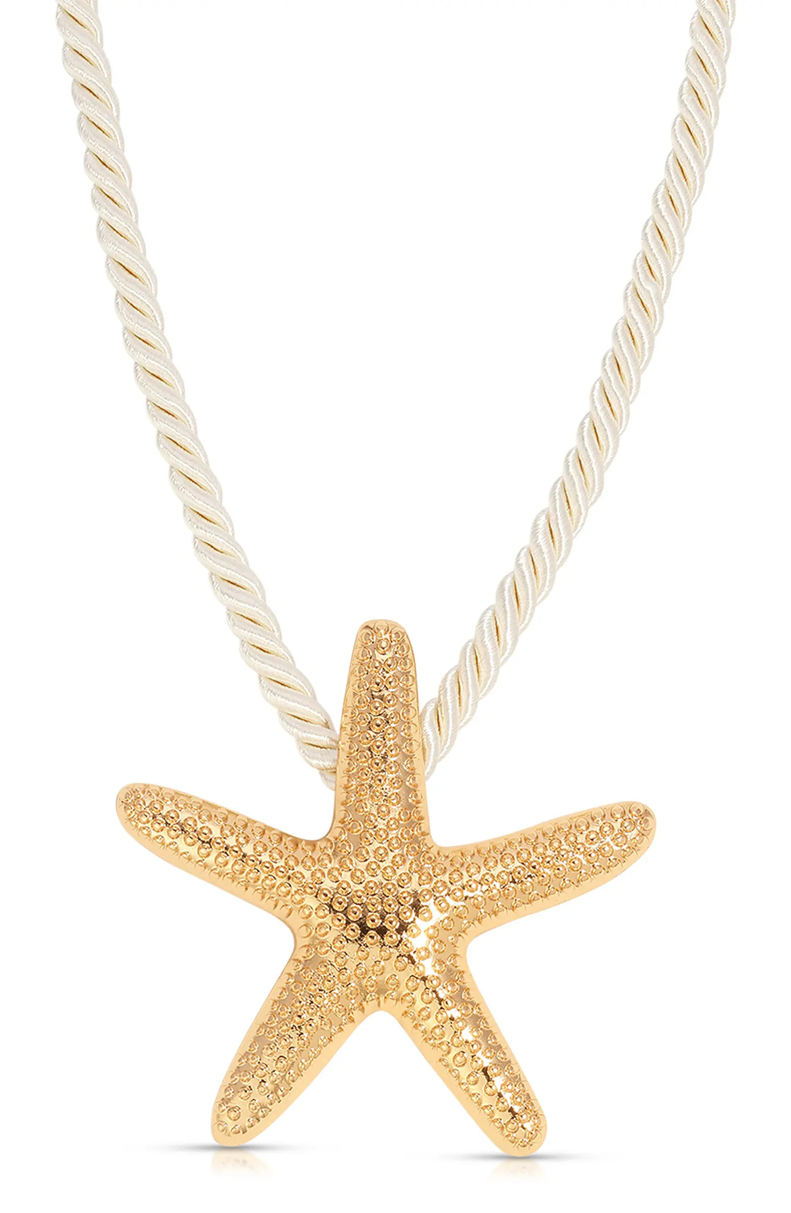Ettika Starfish Pendant Necklace | Nordstrom | Nordstrom