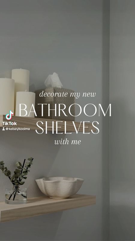 Bathroom floating shelves from Amazon + affordable bathroom decor finds! 🤍

#LTKfindsunder100 #LTKfindsunder50 #LTKhome