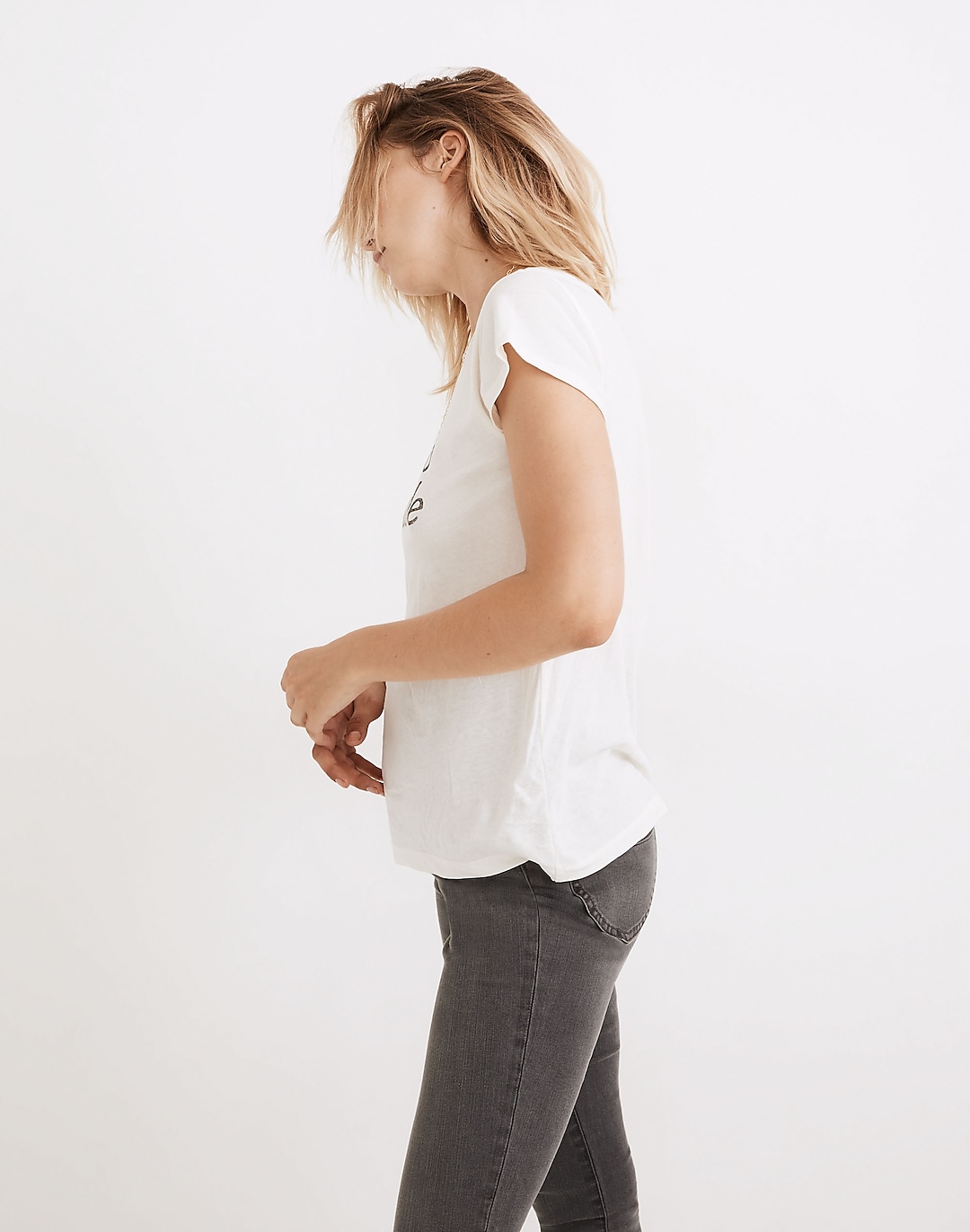 Let's Go Outside Graphic Softfade Cotton Tee | Madewell