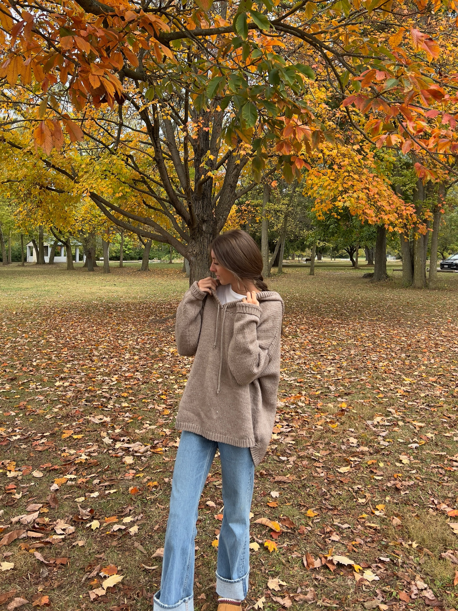 Love this cute & easy thrifted fall look! Similar sweaters linked 🫶🏼🍂

#LTKSeasonal #LTKfindsunder50 #LTKGiftGuide