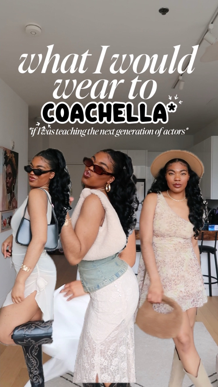 what I would wear to Coachella if I wasn’t teaching the next generation of actors 🤷🏾‍♀️👩🏾‍🏫🎭 fits will be 🔗 on my LTK
*
*
Follow @krystalhdanielle for more outfit inspo 👩🏾‍🏫🎭
*
Coachella outfits, festival outfits, festival season
#coachella #coachellaoutfits #festivalszn #festivaloutfits #springoutfits #outfitinspo