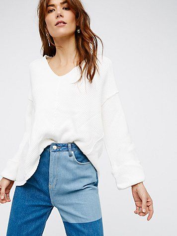 La Brea V-Neck Sweater by Free People | Free People