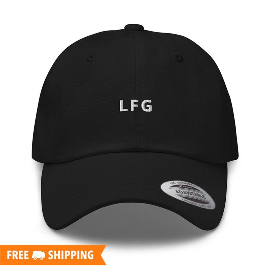 LFG Embroidered Adjustable Relaxed Fit Baseball Cap Dad Hat, LFG Hat, Minimal Hat - Multiple Colo... | Etsy (US)