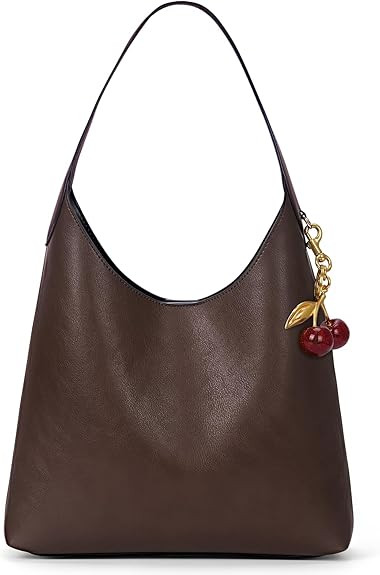 Faux Suede Hobo Bags Vegan Leather Shoulder Bag Tote for Women Medium Slouchy Designer Handbags P... | Amazon (US)