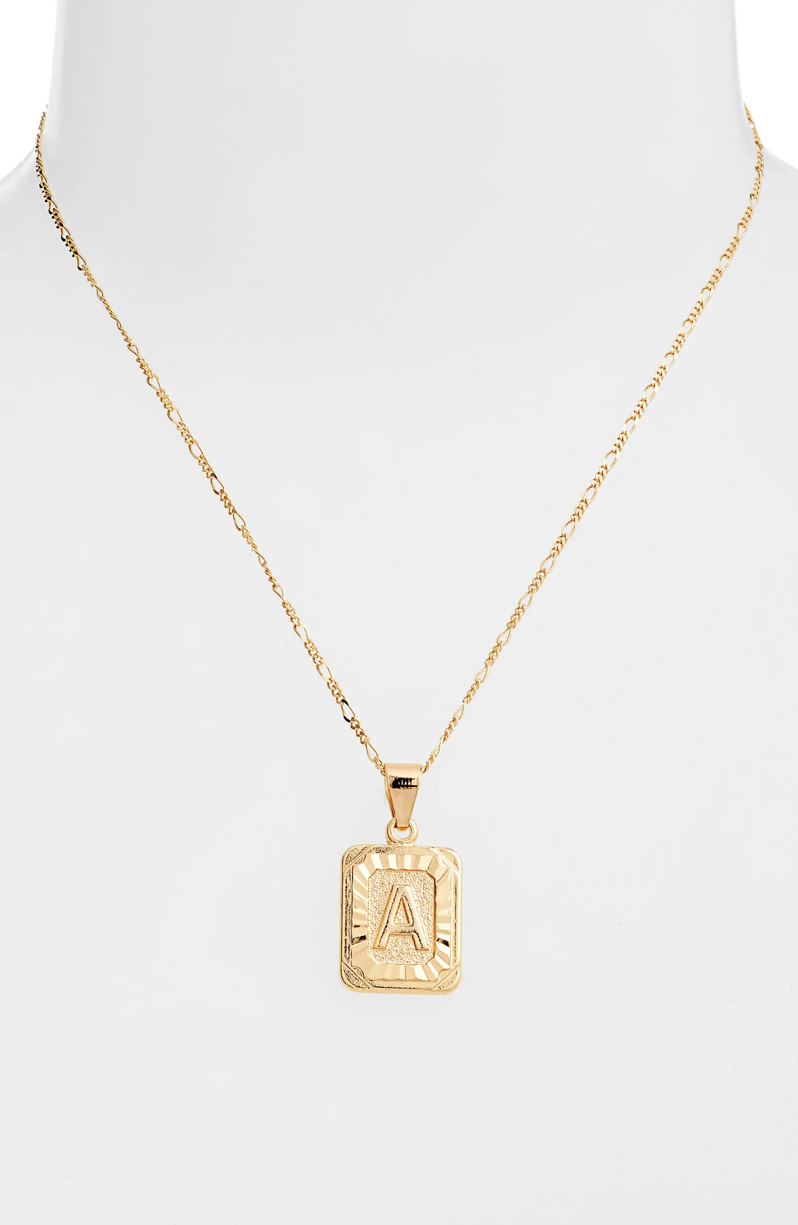 Bracha Initial Pendant Necklace | Nordstrom | Nordstrom