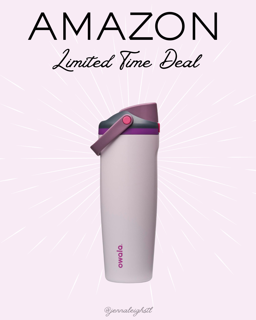 Amazon limited-time deal! 💧 The Owala FreeSip Sway 30 oz stainless steel water bottle is 20% off right now, and there are so many fun colors to choose from. Such a good time to grab one if you’ve been wanting to try the Sway! 

 #LTKmomlife #LTKActive #LTKSaleAlert