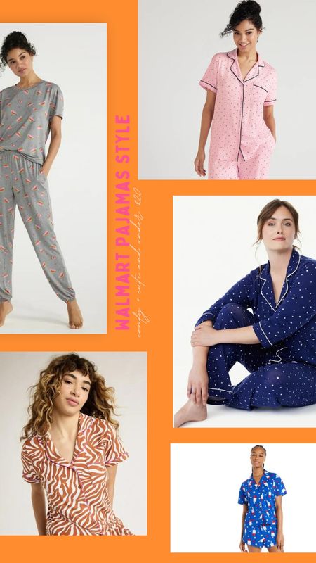 @walmartfashion pajamas for the win!! so many cute options for summer || 

#LTKfindsunder50 #LTKSeasonal #LTKstyletip