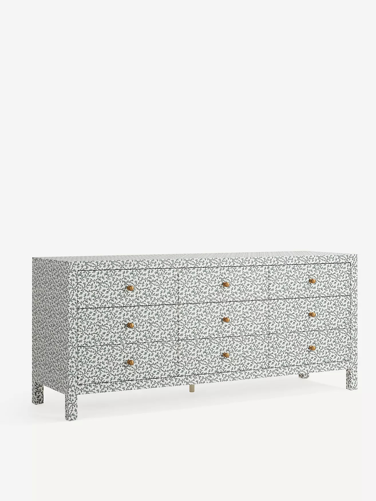 Hale Canvas Nine-Drawer Dresser | Anthropologie (US)