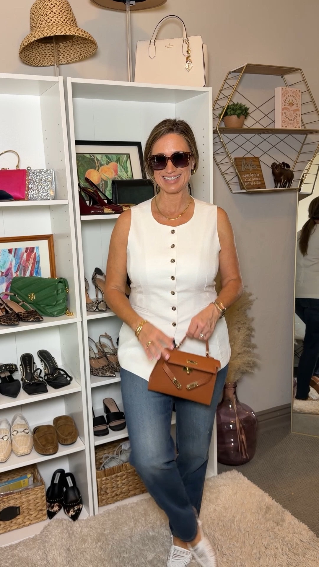 One pair of Straight black jeans, two different books.! 

#LTKMidsize #LTKOver40 #LTKootd