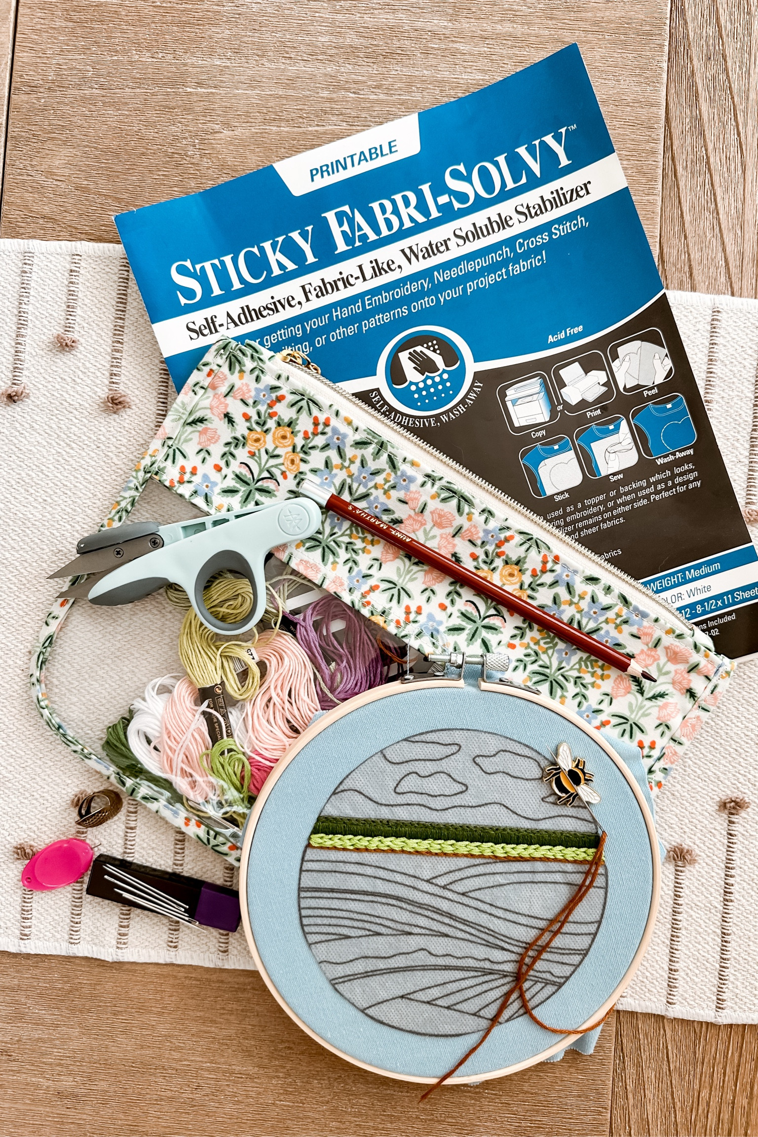 My embroidery must-haves on a budget! Most of this will get you to 12+ embroidery projects! 

#LTKFindsUnder50