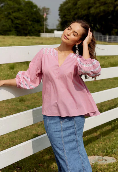 Chela Rojo Gingham y Blanca | Mi Golondrina