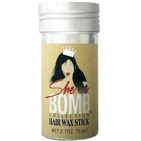 She Is Bomb Collection Hair Wax Stick 2.7 oz. All Hair Type Flexible Hold | Walmart (US)
